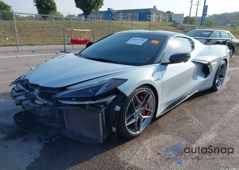 2021 Chevrolet Corvette Stingray Rwd 1Lt z USA, uszkodzony, nr VIN 1G1YA2D47M5122512